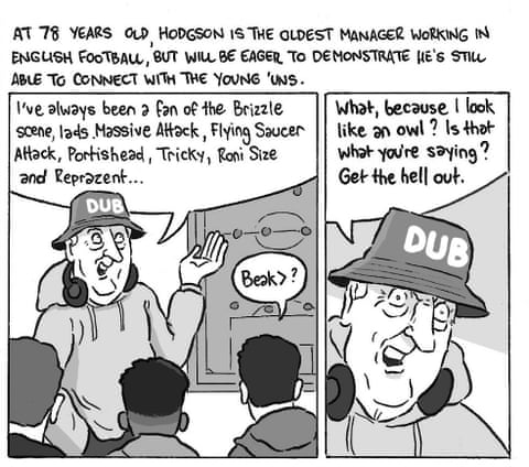 David Squires on … Roy Hodgson going west to revive his love of football, panel 2