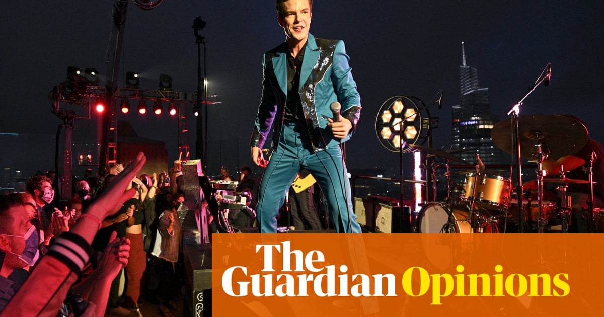 Clowny and crass, yes – but how boring rock would be if artists like Brandon Flowers kept quiet | Shaad D’Souza