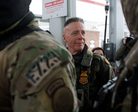 Greg Bovino, the US border patrol in charge.