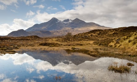 The Cuillin viewed from Sligachan