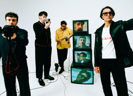 Class act … the band from left, Jay Russell, Sam Shipstone, Smith and Ryan Needham