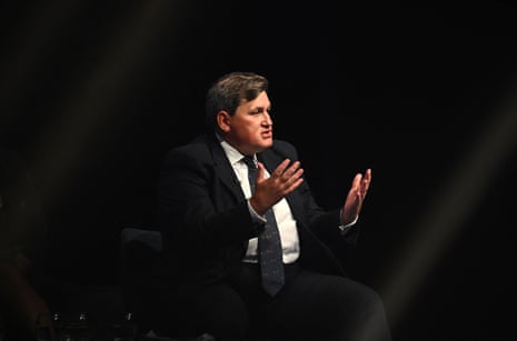 Kit Malthouse speaking at the Tory conference yesterday.