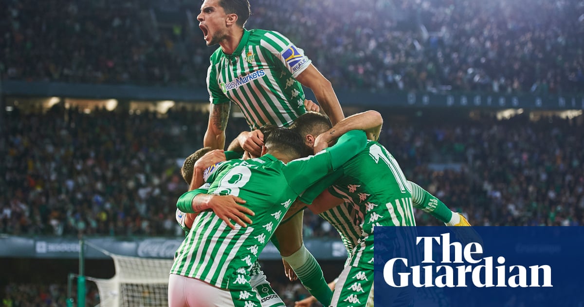 Rubi S Real Betis Melodrama Keeps Rolling After Victory Over Real Madrid La Liga The Guardian