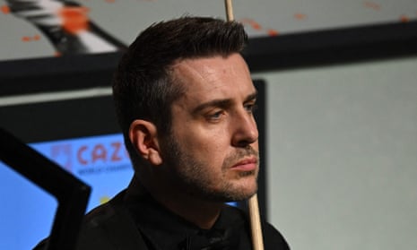 Mark Selby can only watch at the moment.