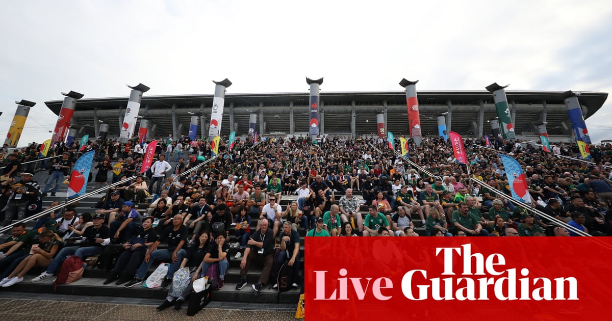 New Zealand v South Africa: Rugby World Cup 2019 – live!