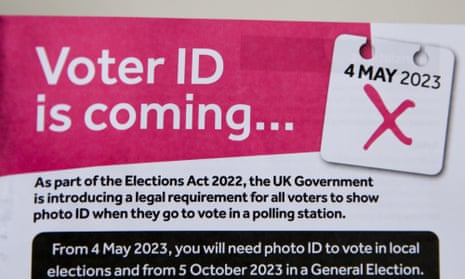Voter ID leaflet