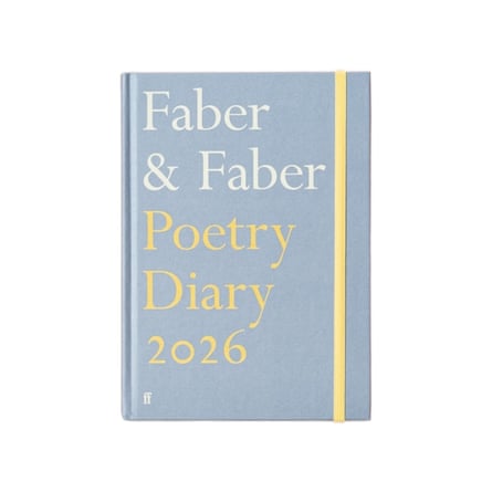 Faber Poetry Diary 2026