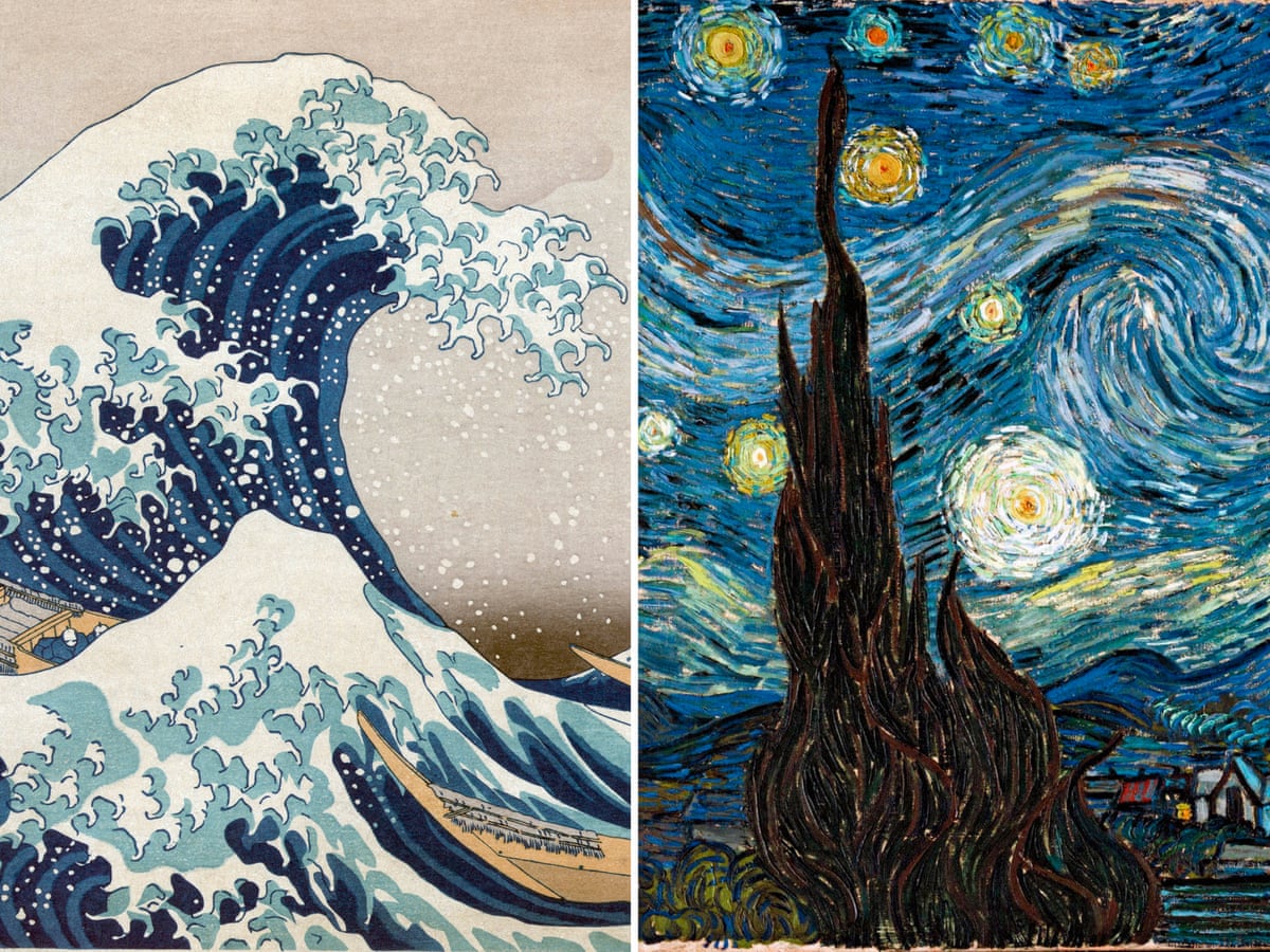 How Hokusai'S Great Wave Crashed Into Van Gogh'S Starry Night | Vincent Van  Gogh | The Guardian