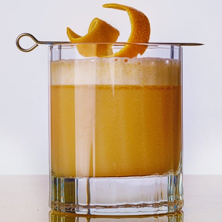Alex Young’s Smokey and the Bandit cocktail.