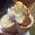 Bunny chow at Glastonbury