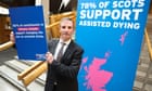 Bill tabled in Scotland could make assisted dying legal for terminally ill adults