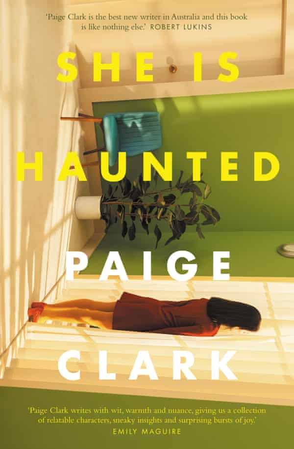 A cover image of the book She is Haunted, by Paige Clark