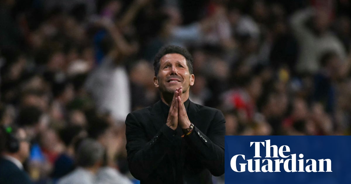 Diego Simeone can breathe again as fortune favours Atlético Madrid at last | Sid Lowe