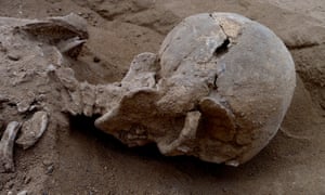 Part of a man’s skeleton found lying in the lagoon