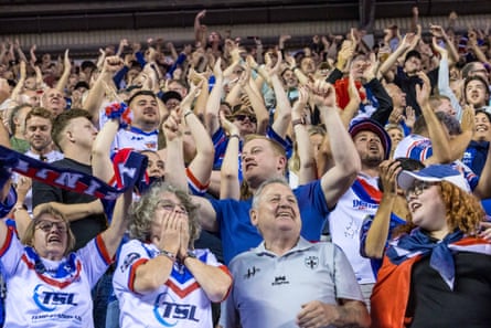 Wakefield fans are in shock as their side stormed to the Old Trafford showpiece with victory over Wigan