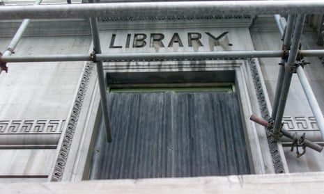 a disused library in Hackney, London