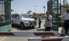 French investigators arrive at Egypt’s ministry of civil aviation at Cairo international airport