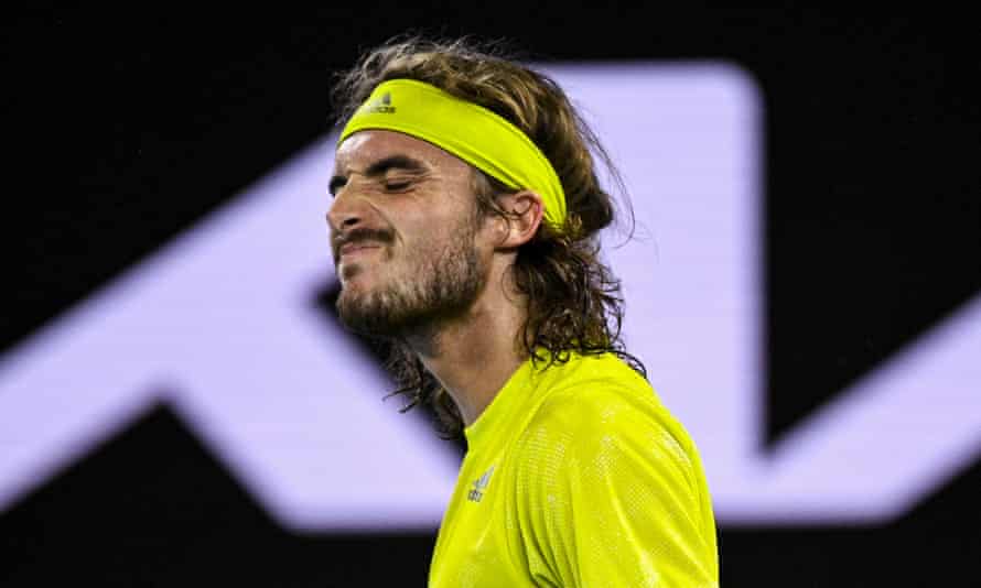 Stefanos Tsitsipas is often seen as a hair from Roger Federer and Pete Sampras' lineage of classic one handed players.