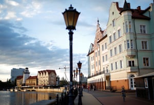 The Fishing Village neighbourhood in Kaliningrad.