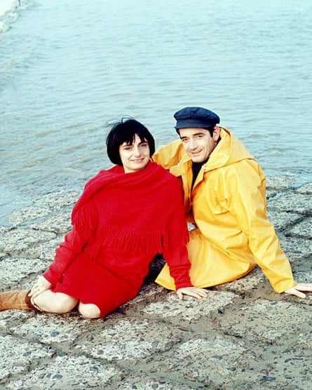 Varda with Jacques Demy.