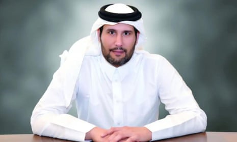 Sheikh Jassim bin Hamad al-Thani, who hopes to buy Manchester United