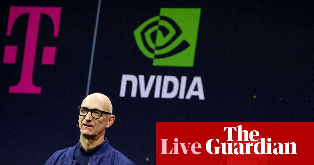 Asian chipmakers tumble in global stock sell-off amid worries over AI bubble – business live