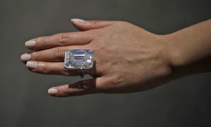 Perfect 100 Carat Diamond Could Fetch 19m 25m At Auction In New York New York The Guardian