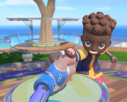 A character from Nintendo Switch Sports Resort