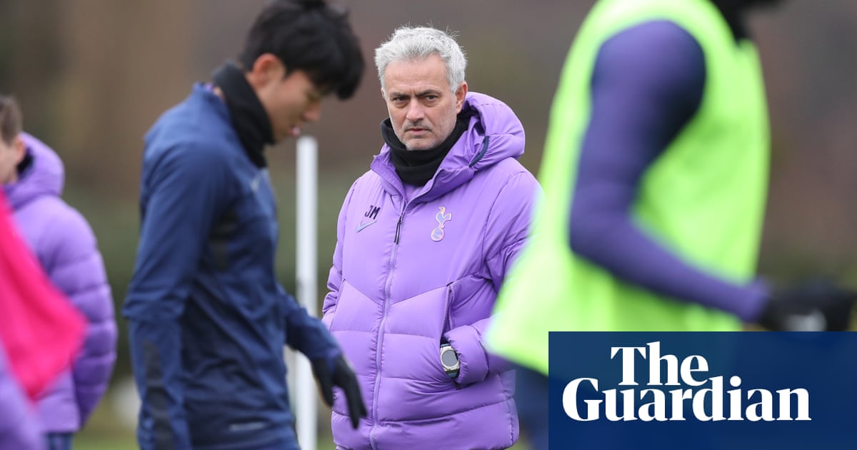 Mourinho tells Tottenham players he wants them raging not sad in defeat