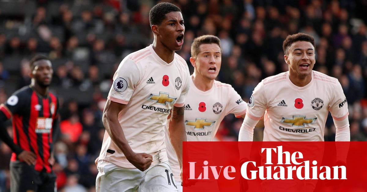 Bournemouth 12 Manchester United Premier League – as it happened