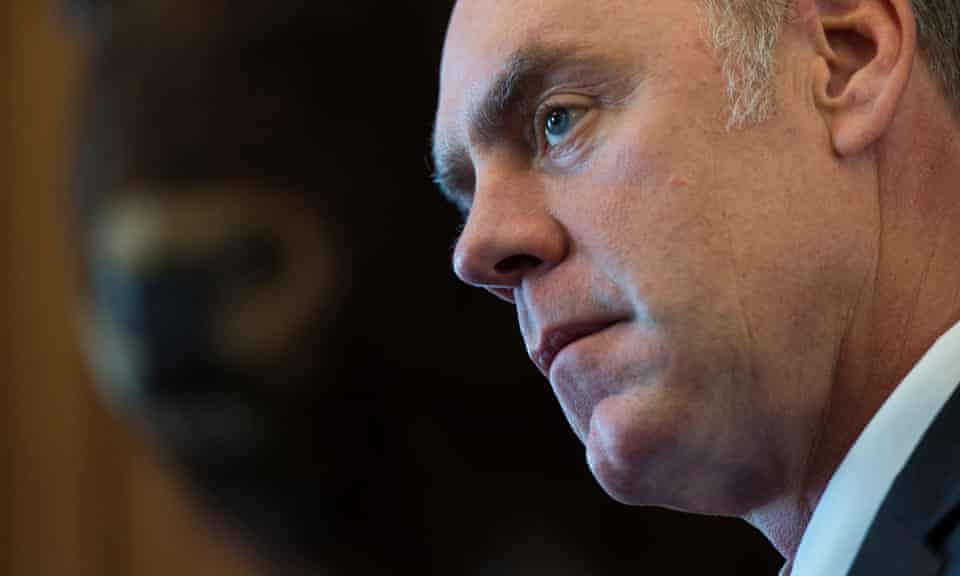 Ryan Zinke has ushered in ‘dramatic change’ since taking over the interior department. 