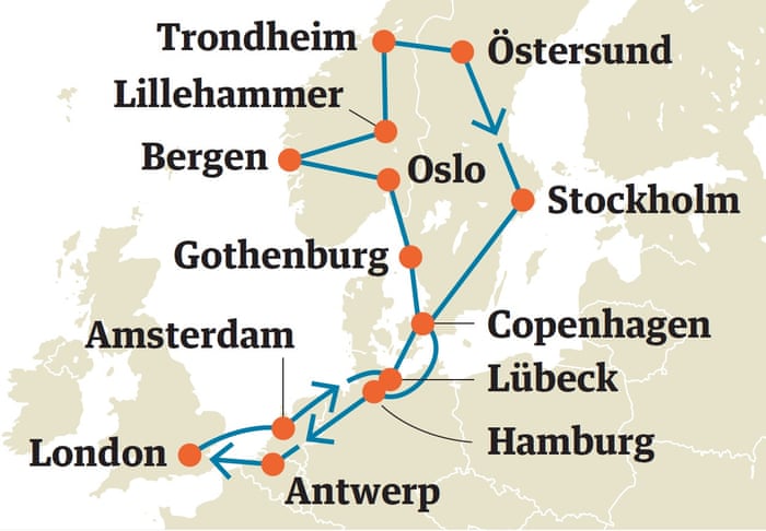 Five Great Interrail Itineraries Across Europe Travel The Guardian