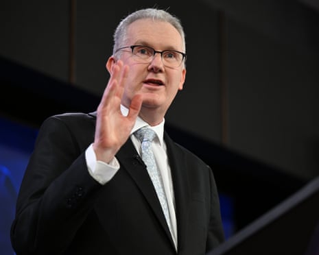 Immigration minister Tony Burke at the National Press Club