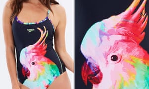 Is there anything more Aussie than Speedo? How about a Speedo swimsuit with a cockatoo print. The Pretty Bird open back one piece is available at The Iconic, from $110