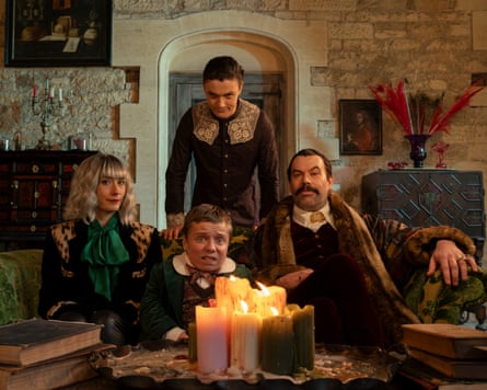 Rush with Sian Clifford as Valeeta, Gabriel Nagy as Vernon and Tom Davis as Victor in The Reluctant Vampire.