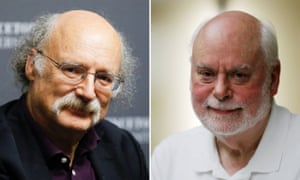 Duncan Haldane (L) and Sir Fraser Stoddart