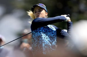 Lexi Thompson in action.
