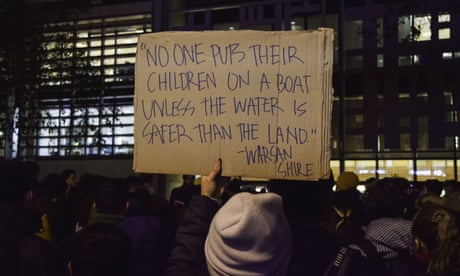 Warsan Shire’s poem ‘Home’ November 2021.