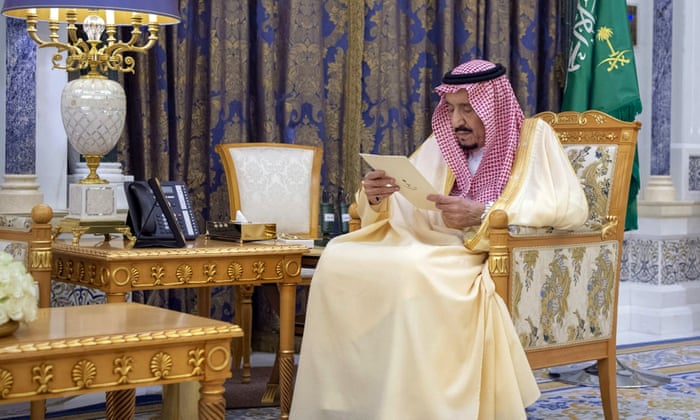 Saudi Arabia Releases Images Of King Salman After Purge Of Royals