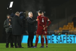 Des Kelly interviews Virgil van Dijk of Liverpool.