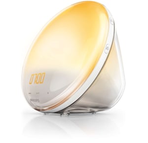 Philips' standard wake-up light (HF3520).