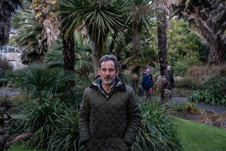 John Curtis, owner and manager of Ventnor Botanic Garden.
