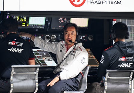 Ayao Komatsu during February testing in Bahrain