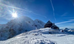 The Kredarica hut near the top of Mount Triglav