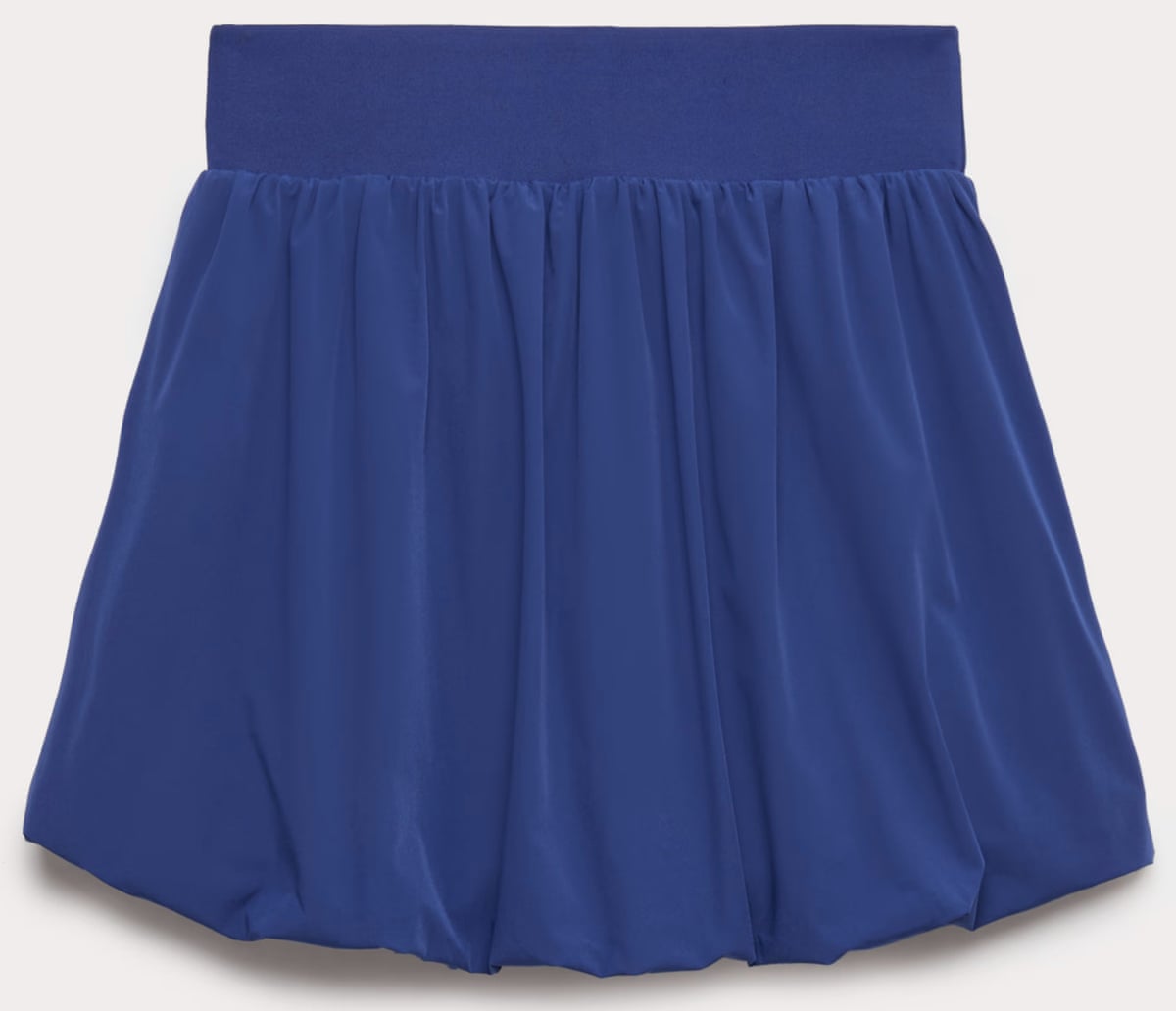 Marks & Spencer blue bubble hem skort, £30