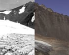 The US west has lost nearly 300 glaciers since the 1960s. Climate crisis is drastically shrinking what’s left