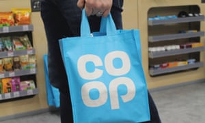 In the bag: the Co-op has said it will repay the government £15.5m it received in furlough support during the height of the pandemic but keep business rates relief.