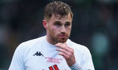 David Goodwillie in action for Clyde in February 2020