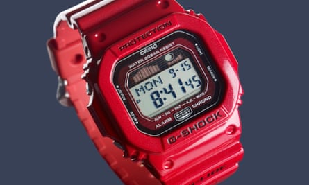 Casio g-shock DW-5600 wrist watch Stock Photo - Alamy