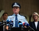 NSW police commissioner made last-minute bid to hold closed-door hearings into Sydney anti-Herzog protest